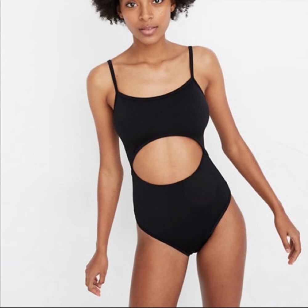 Madewell Second Wave Cutout
Colorblock One Piece